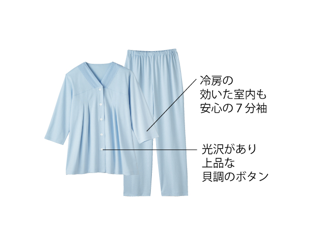 婦人ナイティ（７分袖）