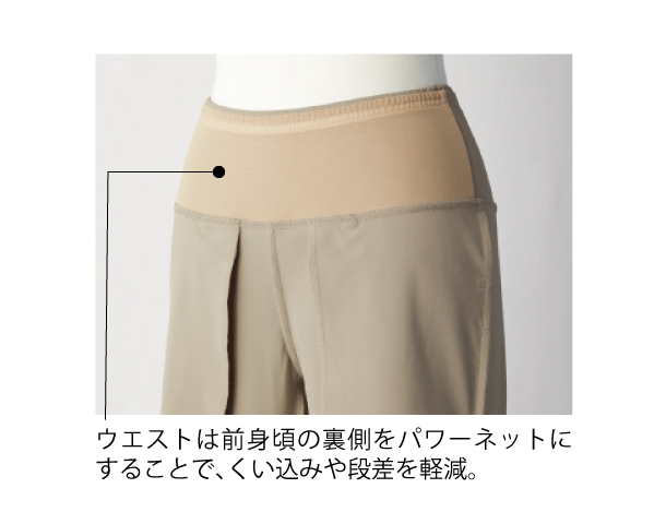 爽やかスリム・３Ｄパンツ