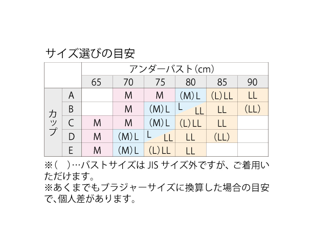 なめらかラインインナー（カップ付タンクトップ）