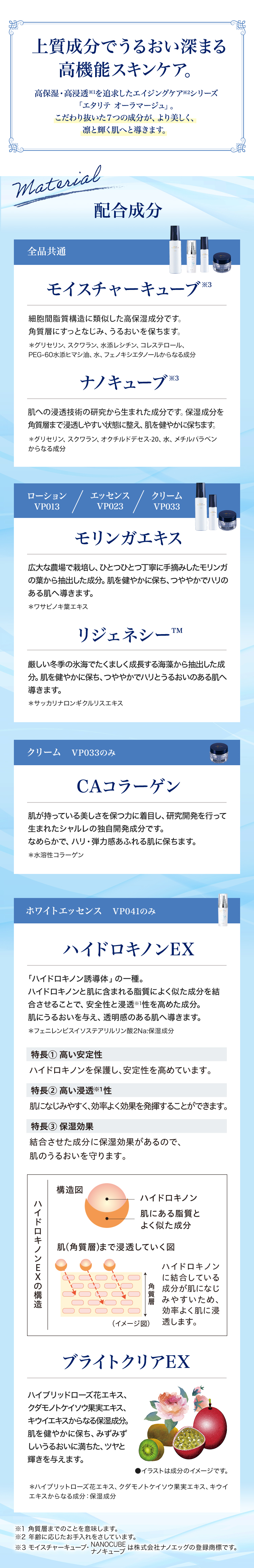 進化し続けるオーラマージュがさらに美の一歩先へ エタリテ